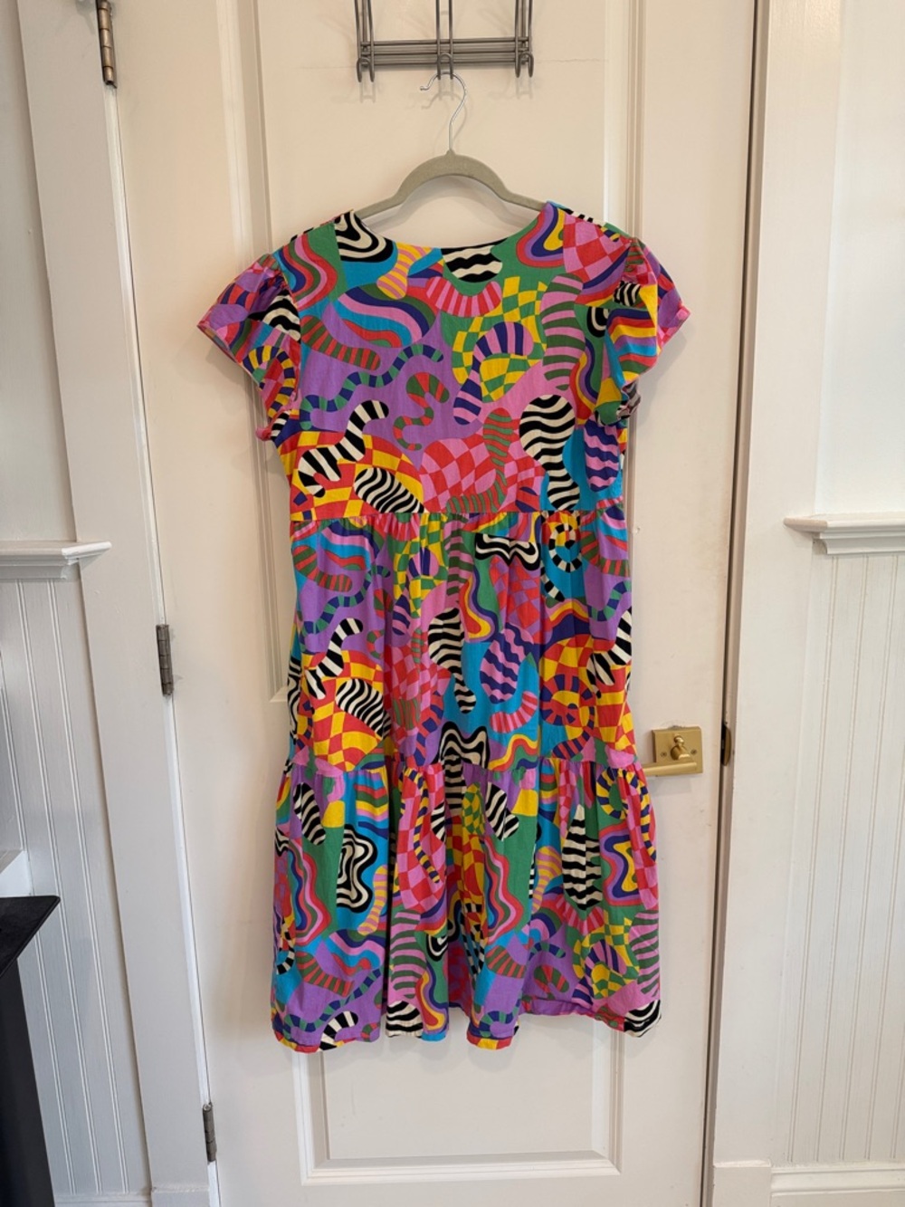 Nooworks Frida Dress in Squiggle Print LIMITED EDITION - Picture 3 of 3